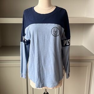 Pink Victoria’s Secret Varsity Crew size Small